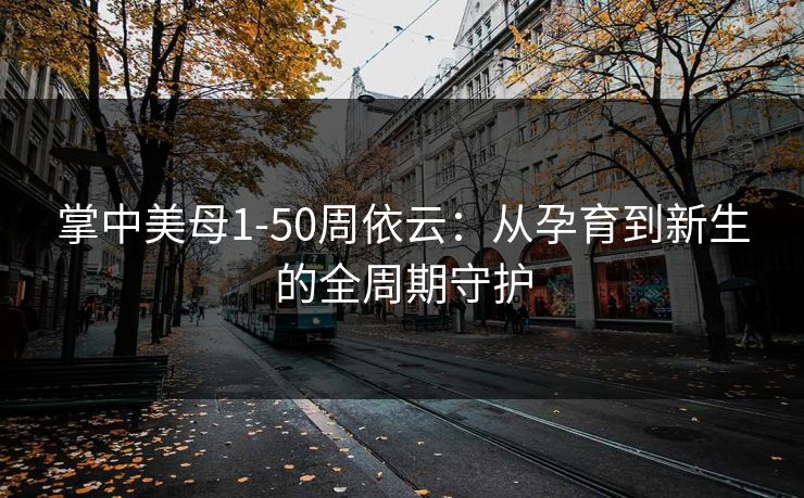掌中美母1-50周依云：从孕育到新生的全周期守护